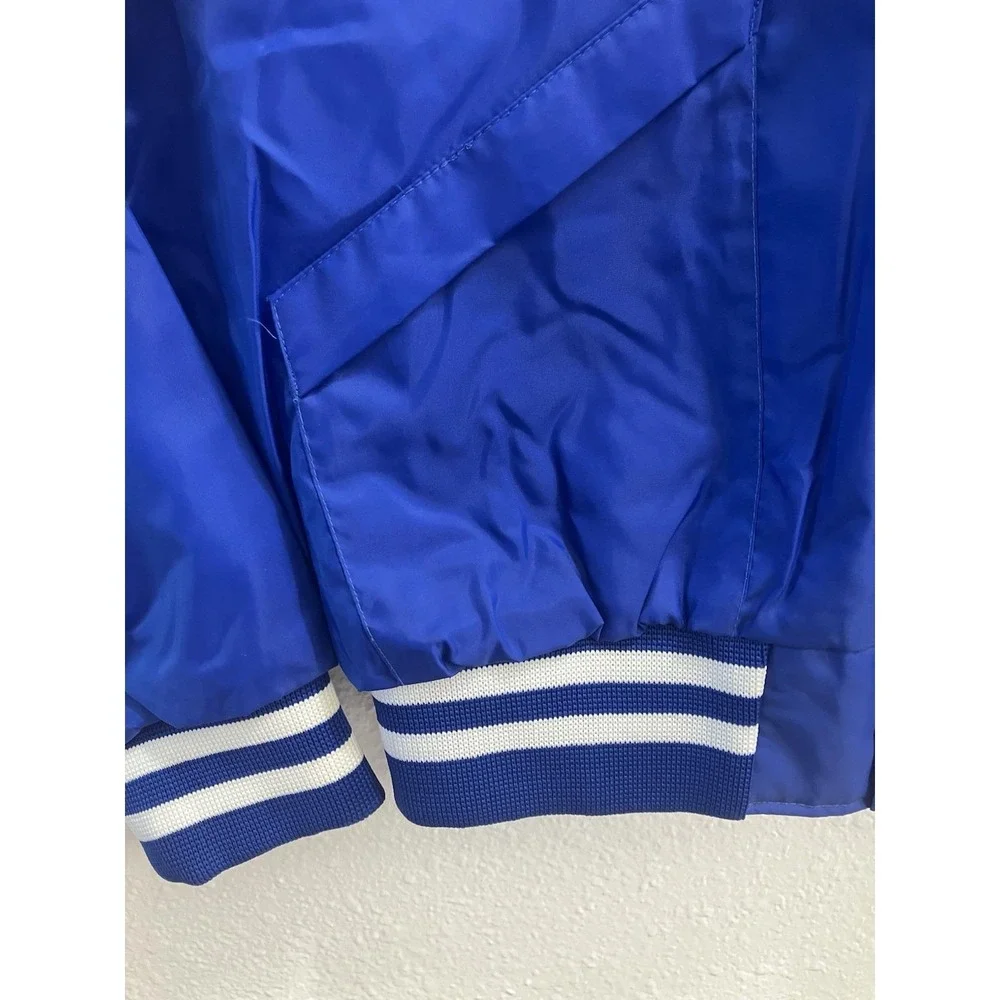 Vintage Royal Blue Top Gun Wacker Varsity Jacket - Picture 4 of 13